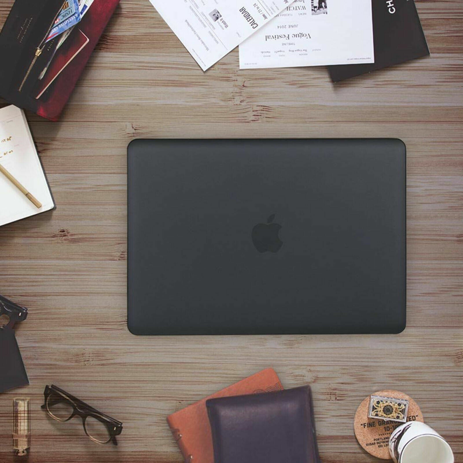 Hard Shell Case For Apple Macbook Pro 15-Inch A1398, Frost Black