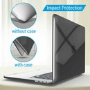 Hard Shell Case For Apple Macbook Pro 15-Inch A1398, Frost Black