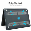 Hard Shell Case For Apple Macbook Pro 15-Inch A1398, Frost Black