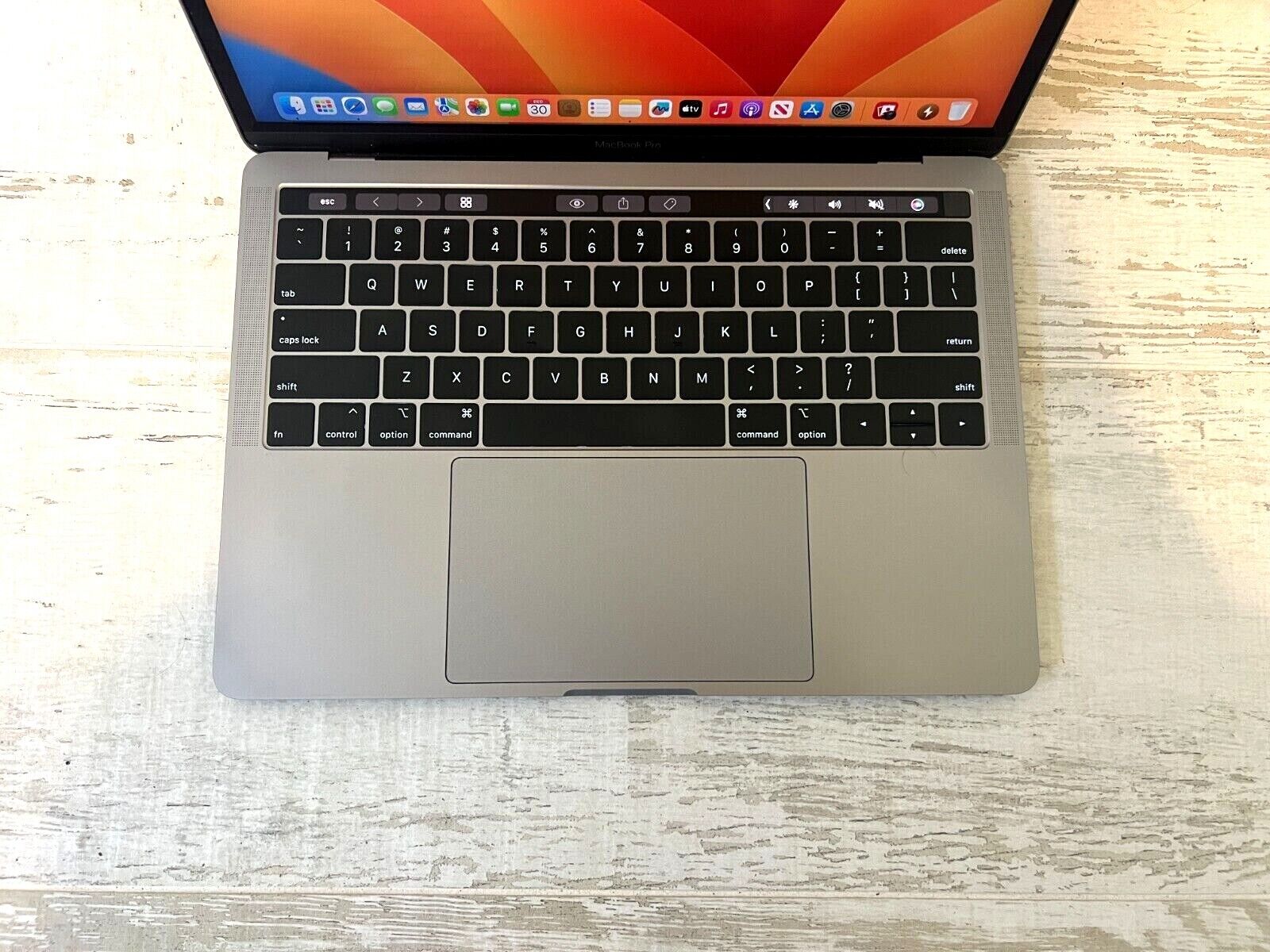 13 Inch Apple MacBook Pro 16GB A1706 | 3.5Ghz Turbo i7 | Touch Bar | Space Gray | Ventura | Warranty
